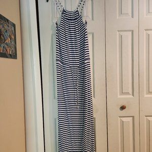 Striped maxi dress